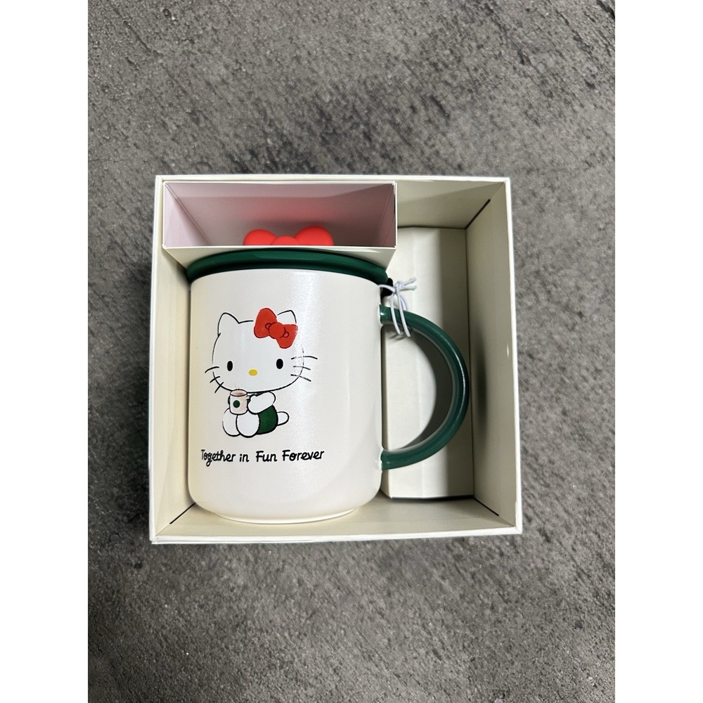 Starbucks Hello Kitty Ceramic Mug‎ 16 oz. 2025 - Brand New